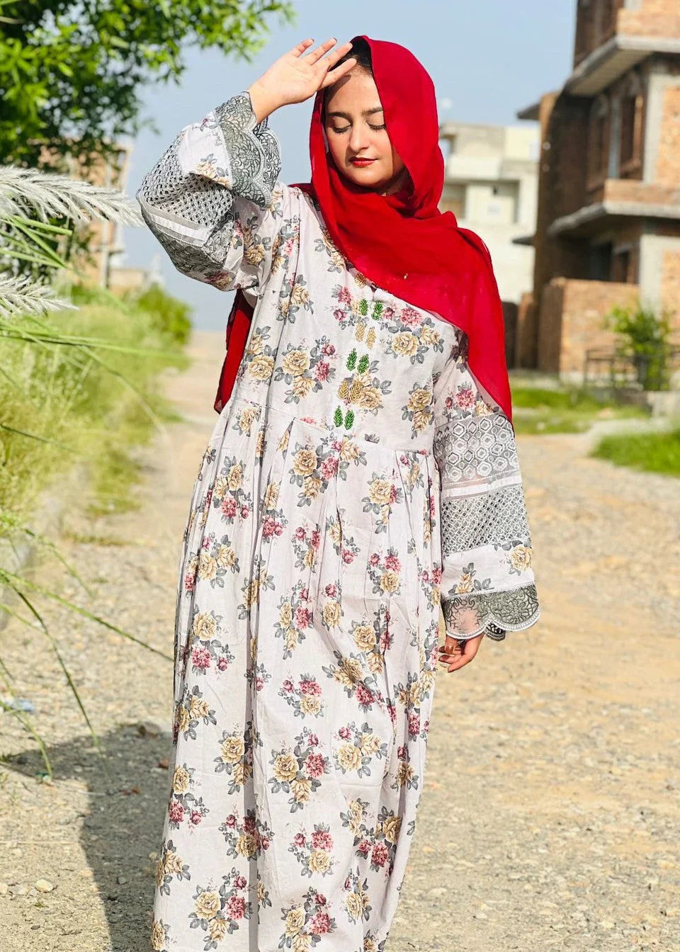 floraol maxi gray